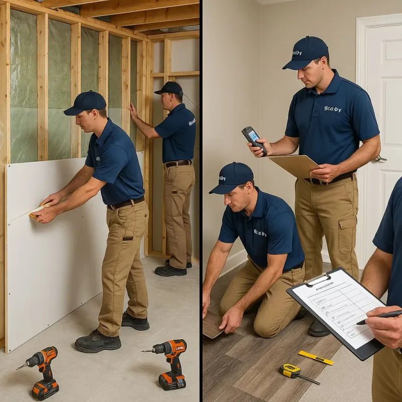 Repairs and Reconstruction process in Bingham Farms, MI